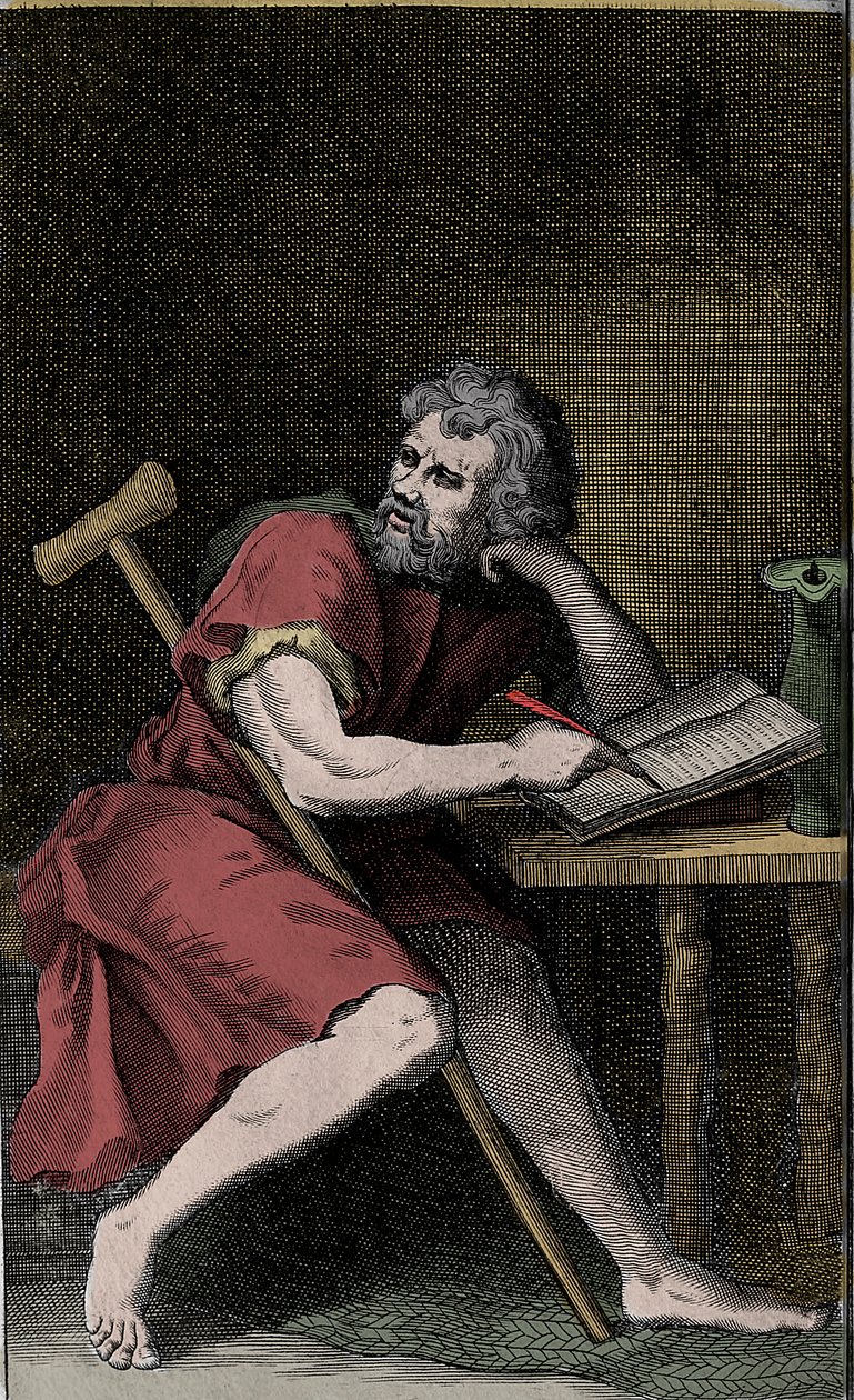 Epiktet - EPICTETUS grecki filozof stoicki autorstwa Unknown artist
