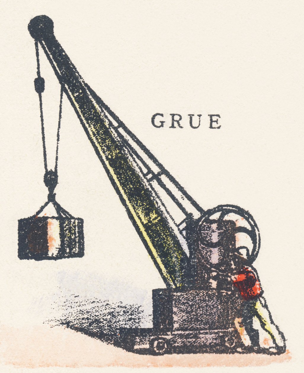 G: dźwig autorstwa Unknown artist