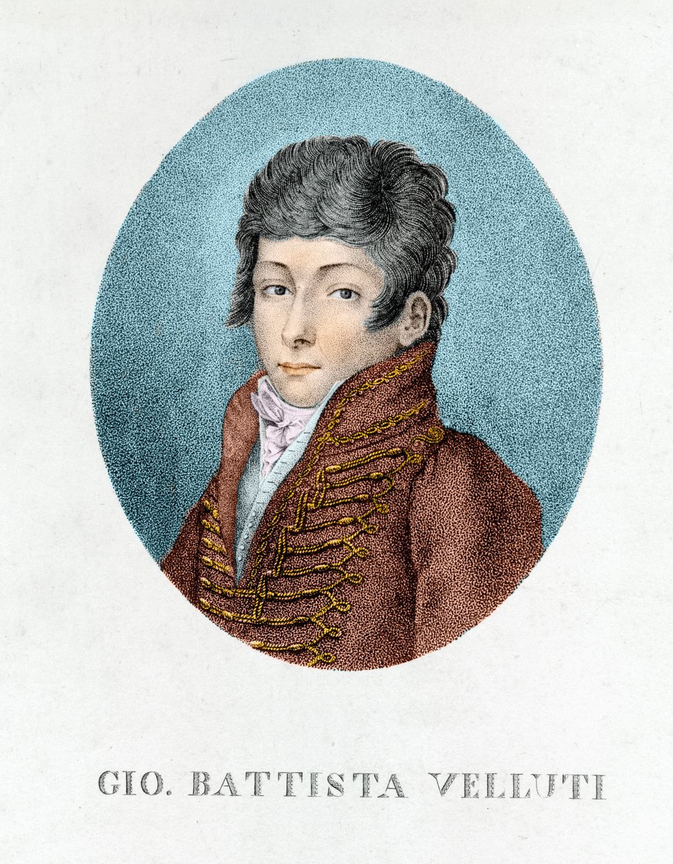 Giovanni Battista Velluti (1781-1861), ostatnia opera kastratów. autorstwa Unknown artist