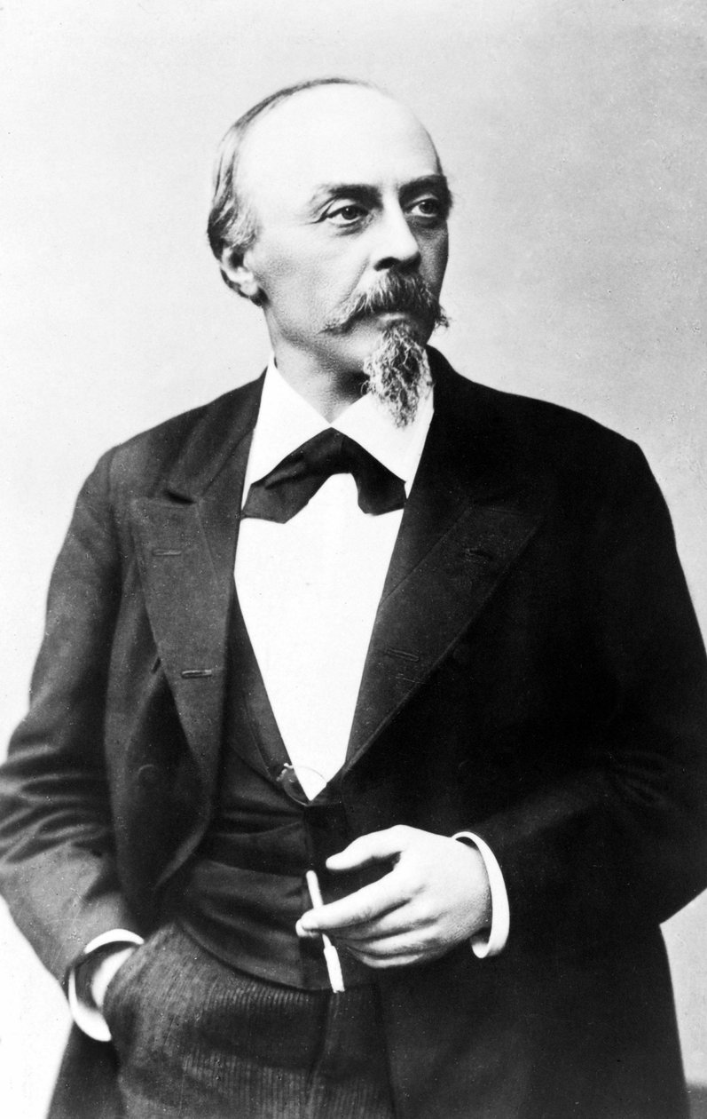 Hans von Bulow (1830 - 1894). autorstwa Unknown artist