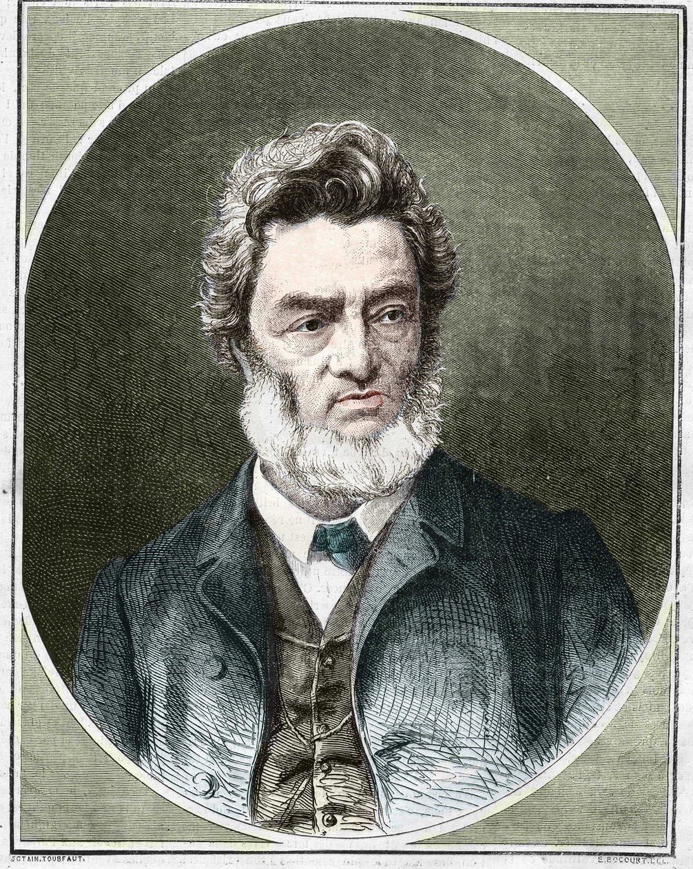 Jules Favre (1809-1880), francuski polityk i prawnik. autorstwa Unknown artist