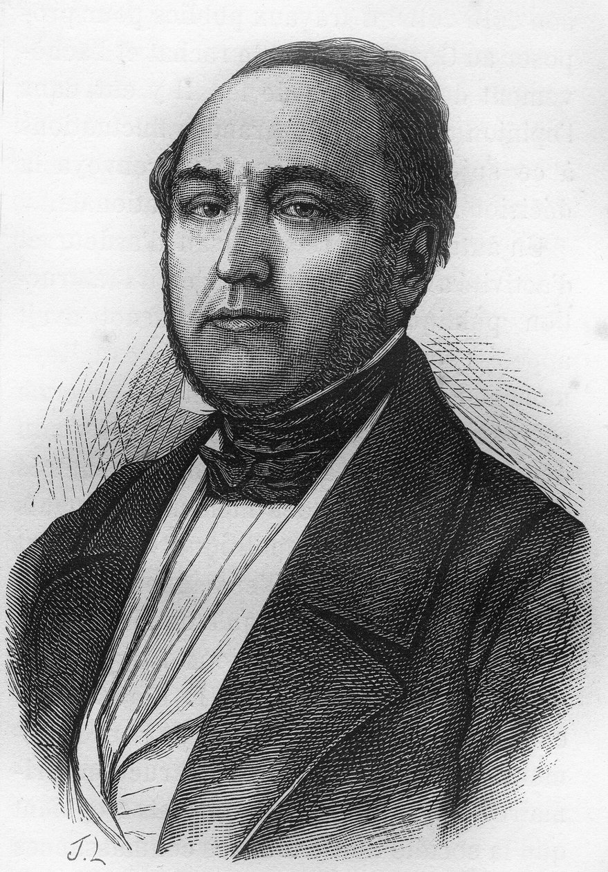Lazare Hippolyte Carnot (1801-1888), polityk francuski. autorstwa Unknown artist