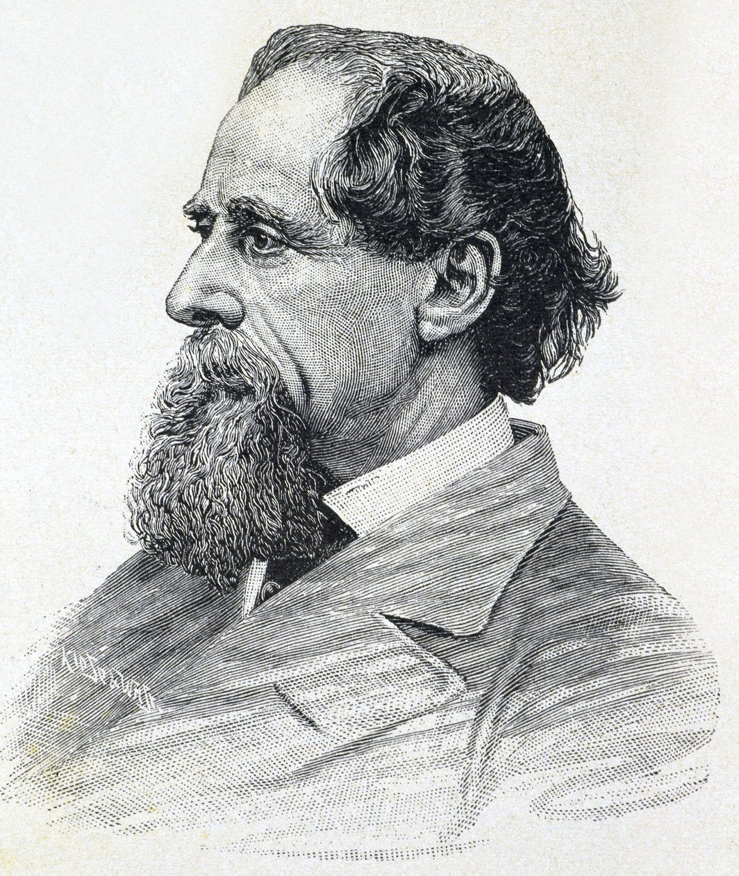 Portret Karola Dickensa autorstwa Unknown artist