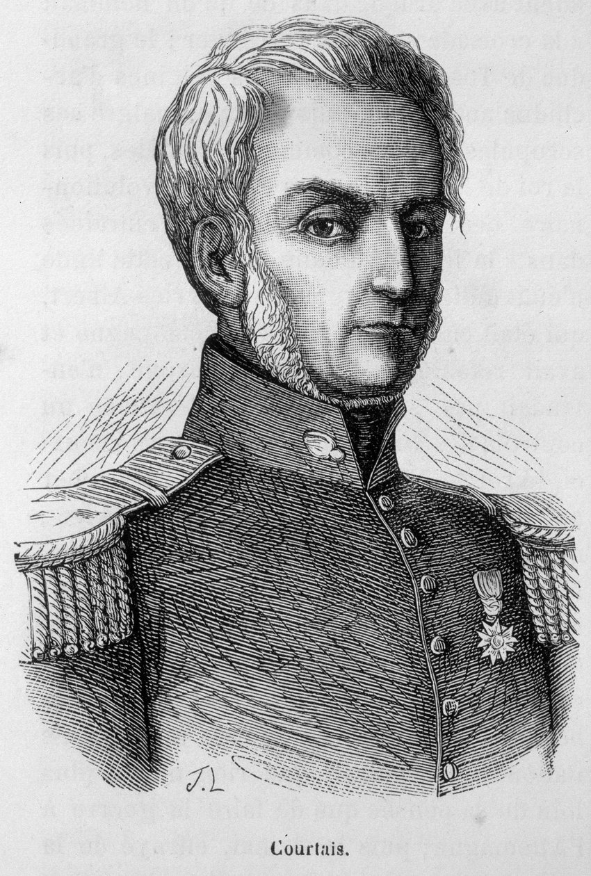 Portret Courtais autorstwa Unknown artist
