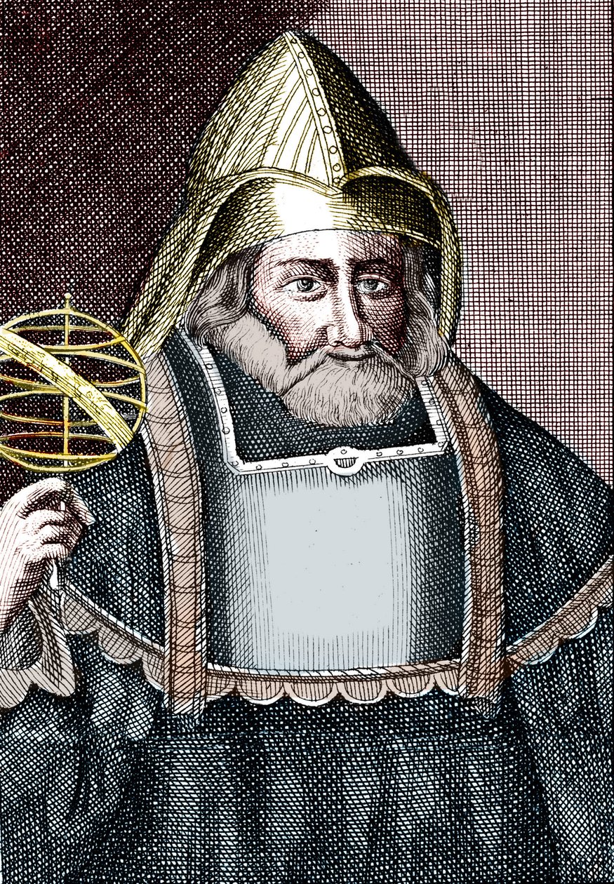 Portret Hermesa Trimegiste (Trismegistus). autorstwa Unknown artist
