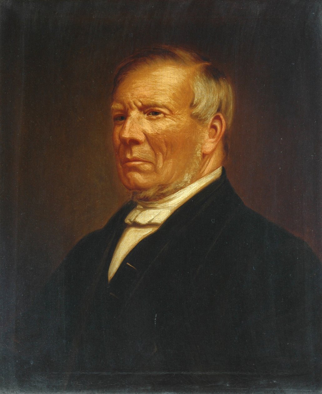 Portret Joshuy Dodgsona, ok. 1855 r. autorstwa Unknown