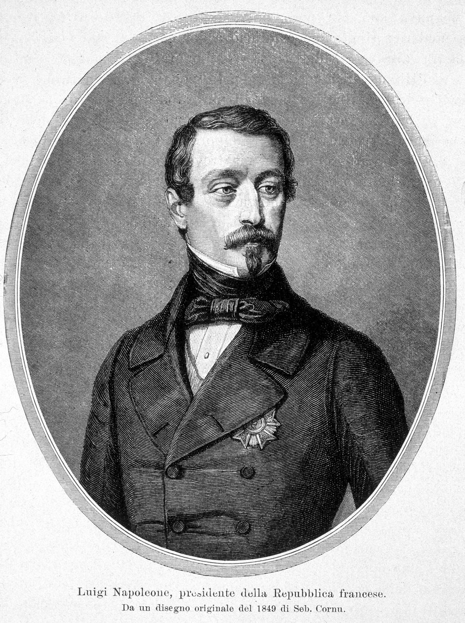 Portret Napoleona III autorstwa Unknown artist
