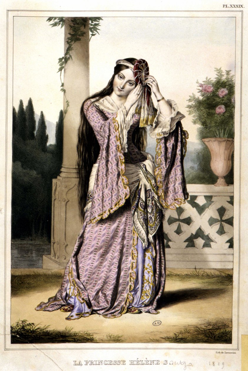 Księżniczka Helen Soutza autorstwa Unknown artist