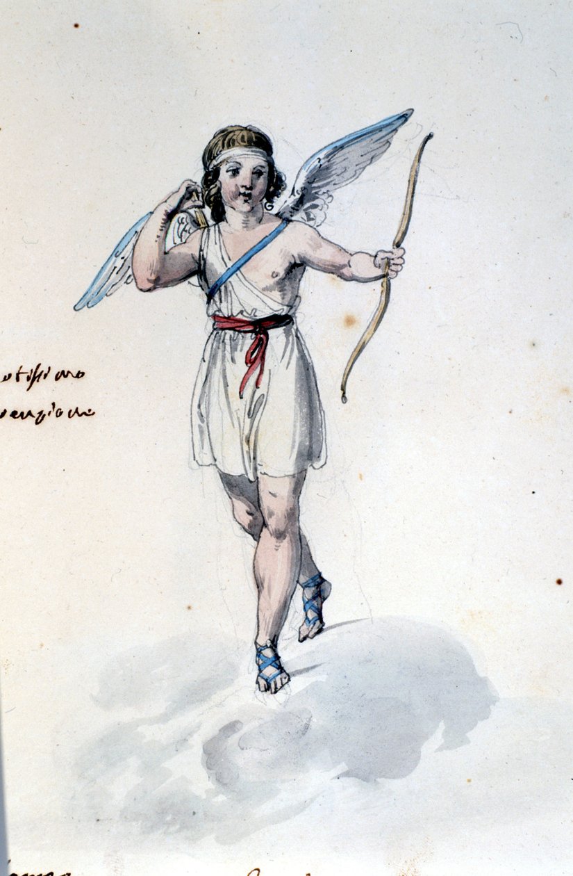 Reprezentacja Kupidyna (Eros). autorstwa Unknown artist