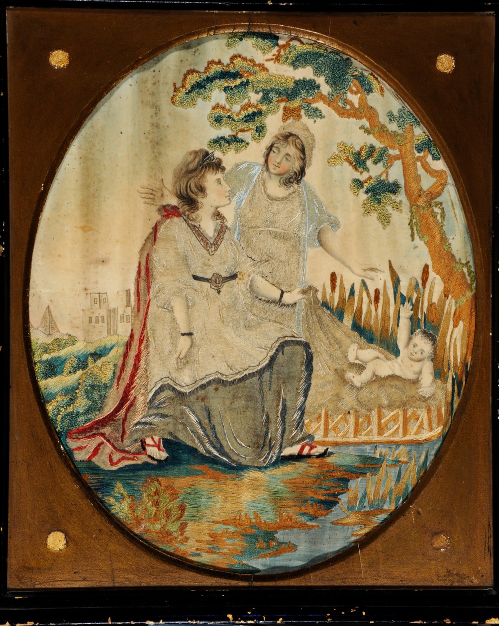 Odkrycie Mojżesza do córki faraona autorstwa Unknown artist