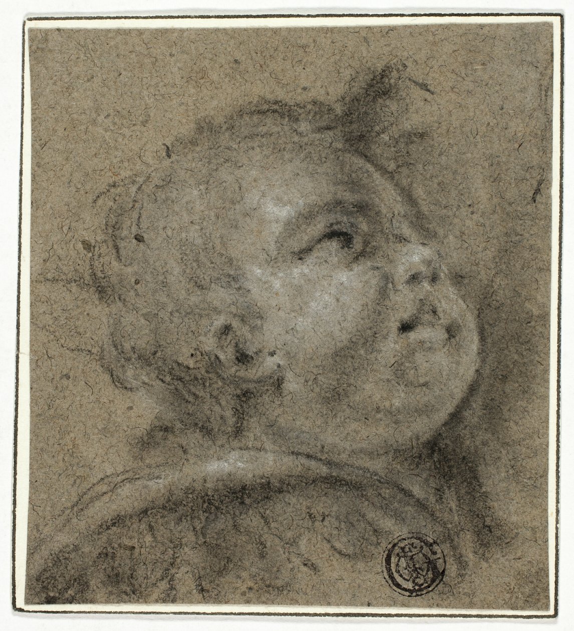 Odwrócona twarz Putto autorstwa Unknown Italian
