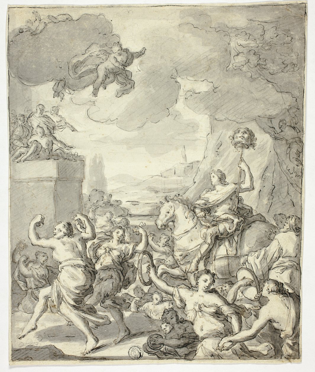 Triumf Dawida autorstwa Unknown Italian