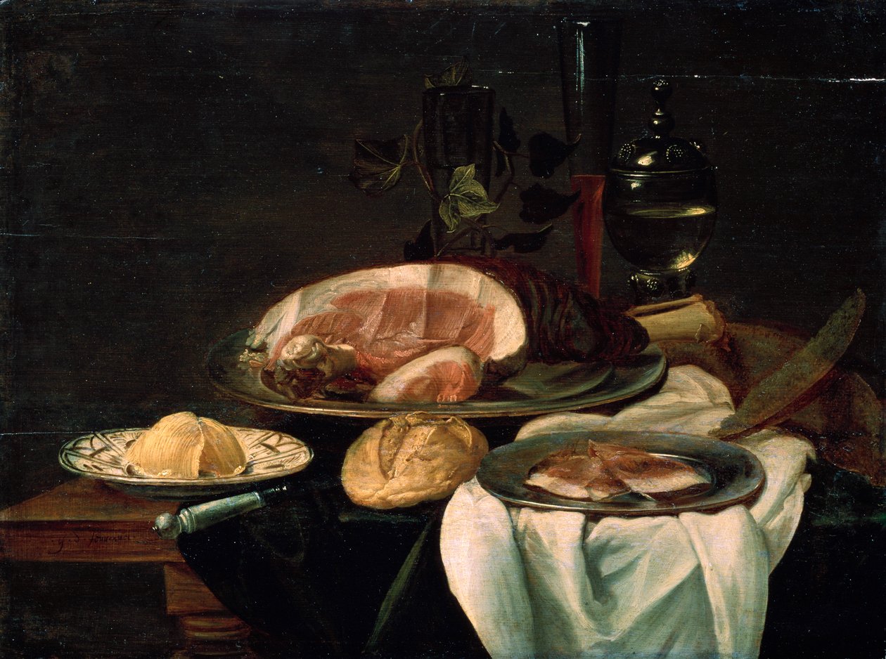 „Martwa natura”, 1650. autorstwa Unknown Old Master