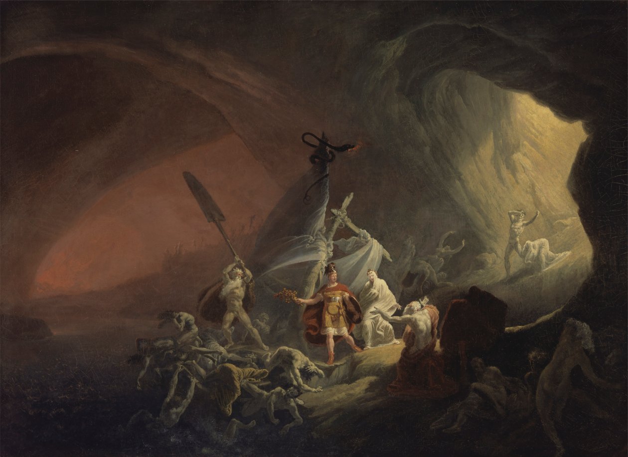 Eneasz i Sybilla autorstwa Unknown artist