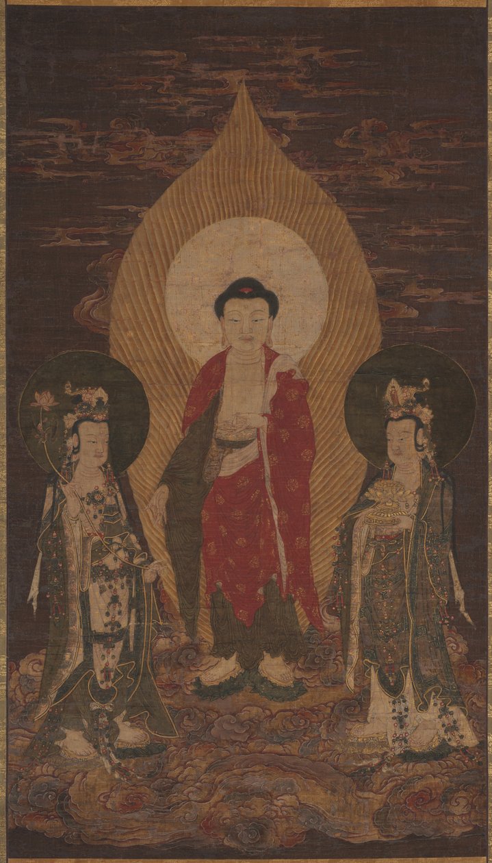 Triada Amitabhy autorstwa Unknown artist