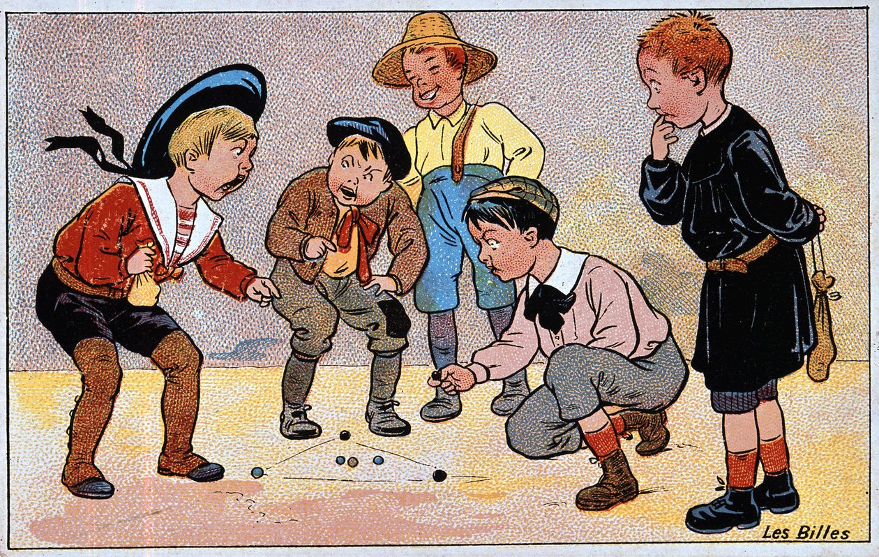 Zestaw kulek, v. 1895 autorstwa Unknown artist