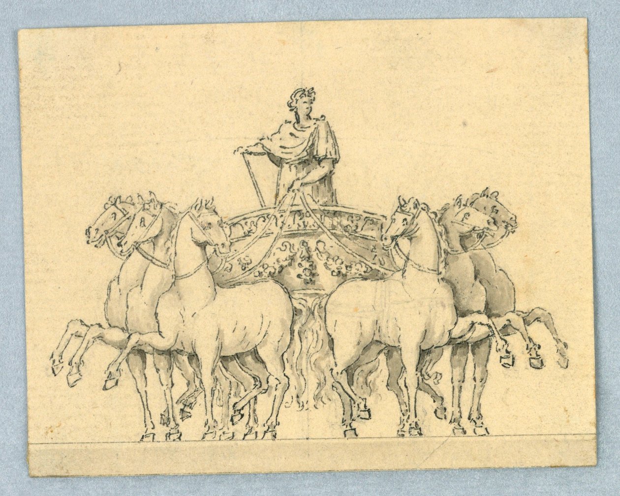 Procesja rydwanów autorstwa Unknown artist