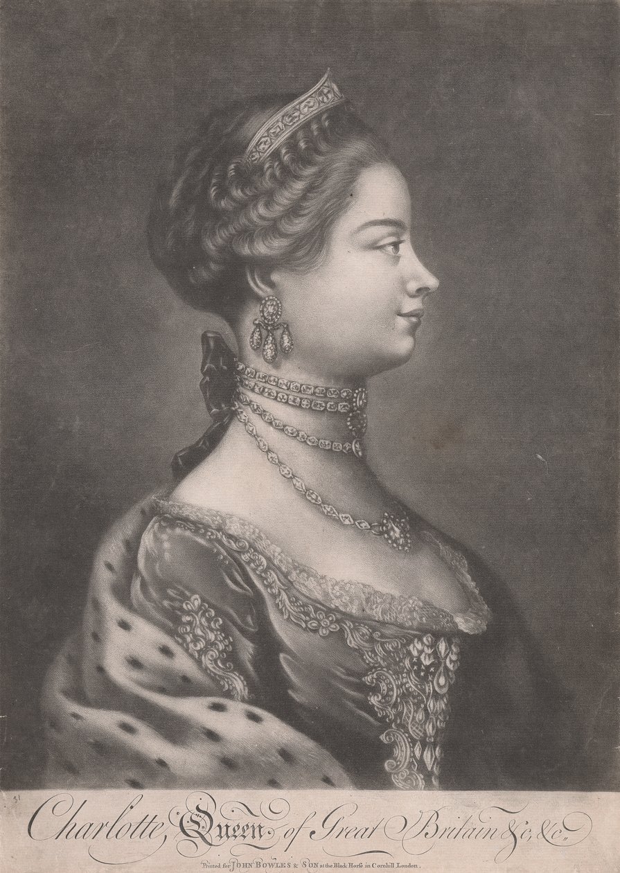 Charlotte, Rainha da Grã-Bretanha Polonês autorstwa Unknown artist