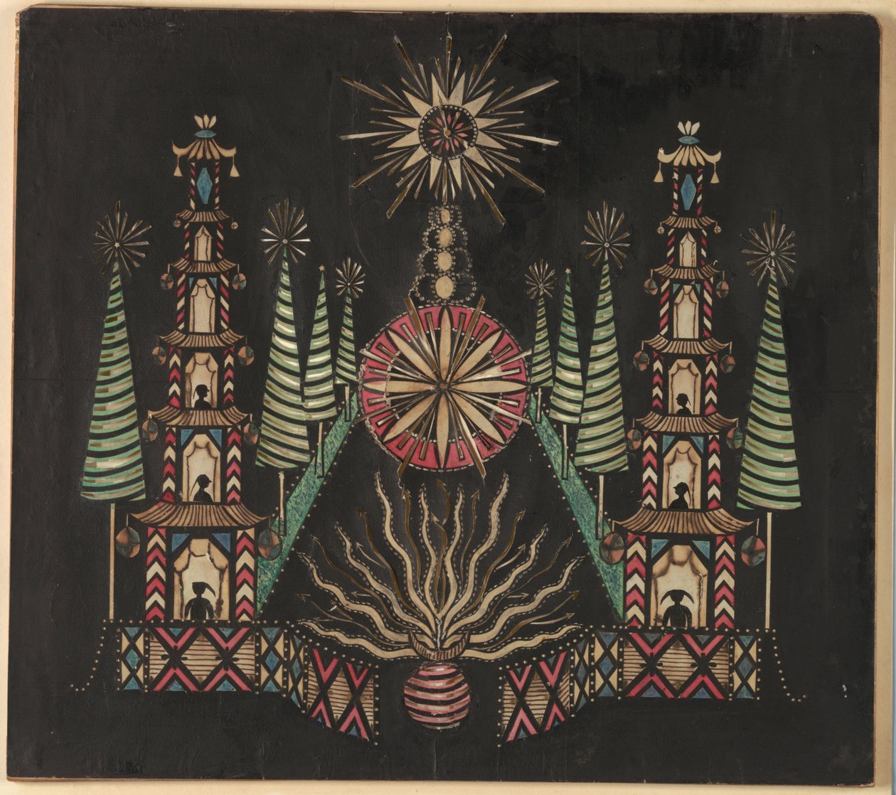 Ogród Chiński autorstwa Unknown artist