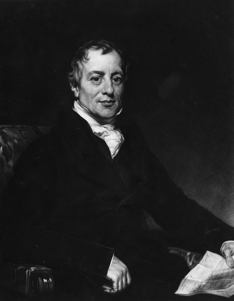 David Ricardo (1772 - 1823), brytyjski ekonomista. autorstwa Unknown artist