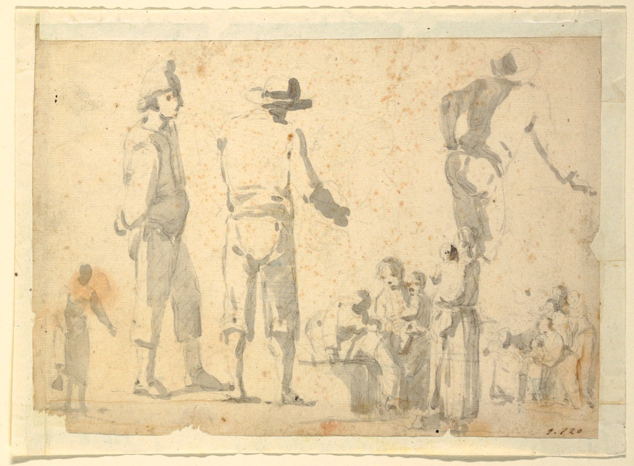 Studia figuralne autorstwa Unknown artist