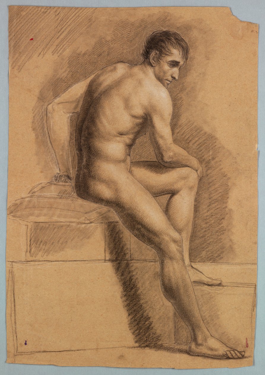 Studium figuralne autorstwa Unknown artist