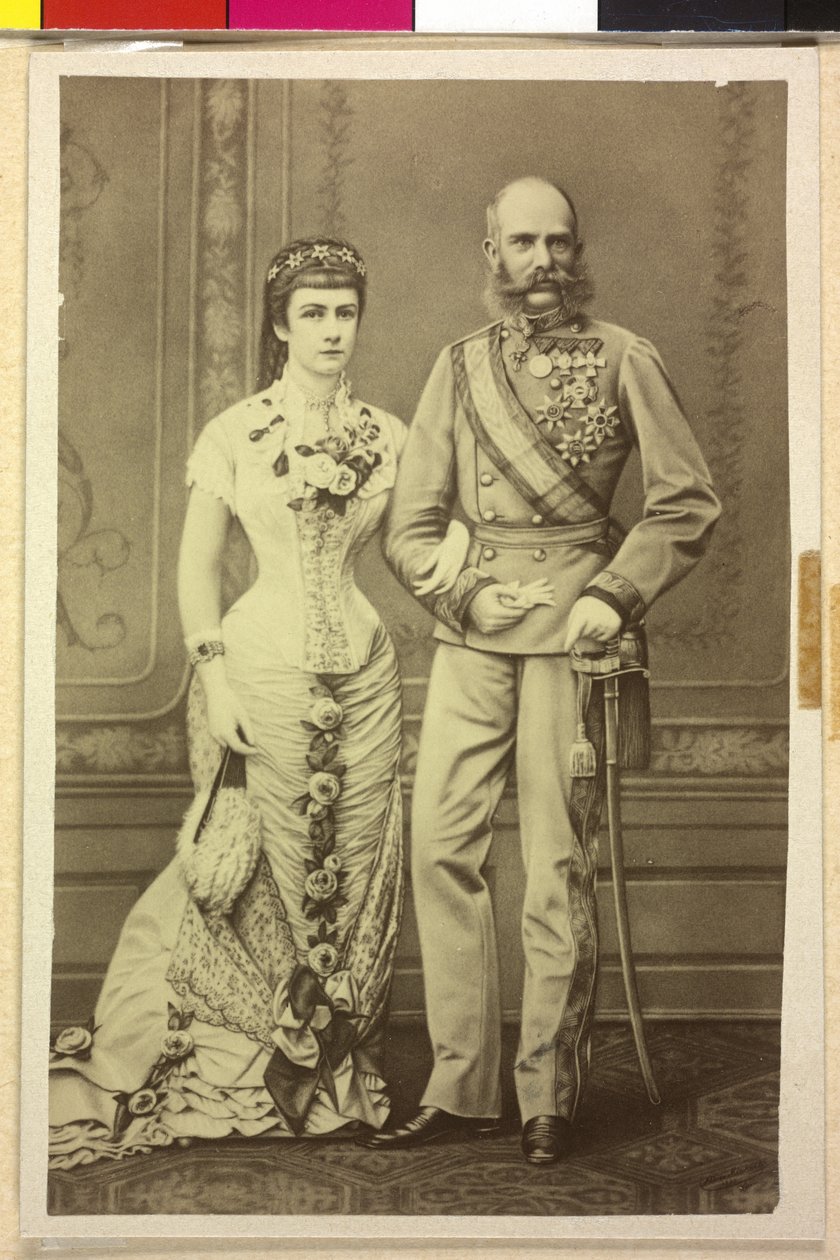 Franciszek Józef I i Elżbieta Austriacka autorstwa Unknown artist