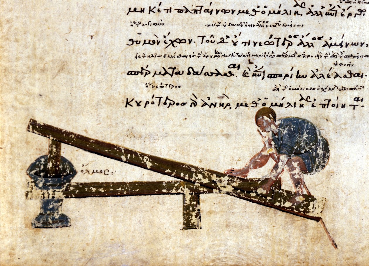Formowanie zbożowe - w "Hésiode Hercules Shield" autorstwa Unknown artist