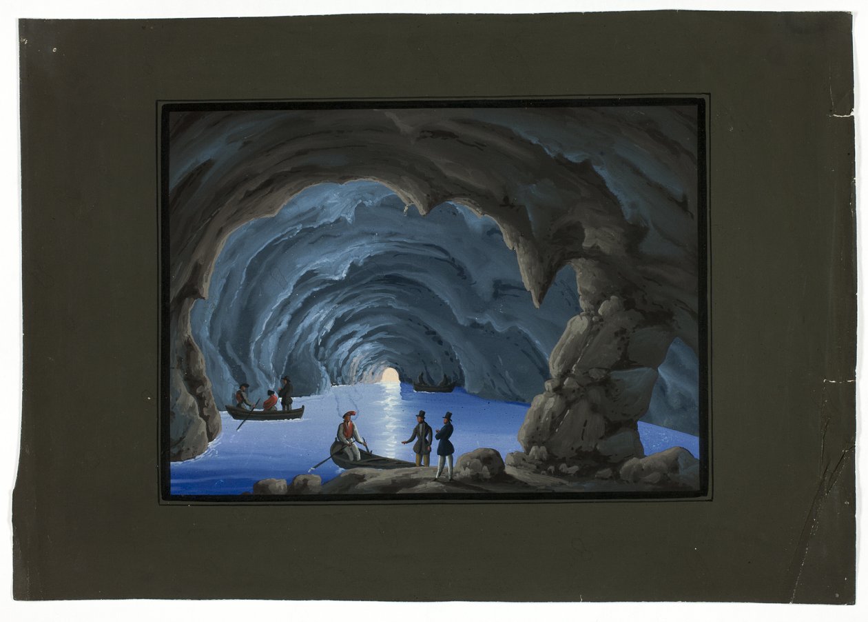 Scena groty autorstwa Unknown artist