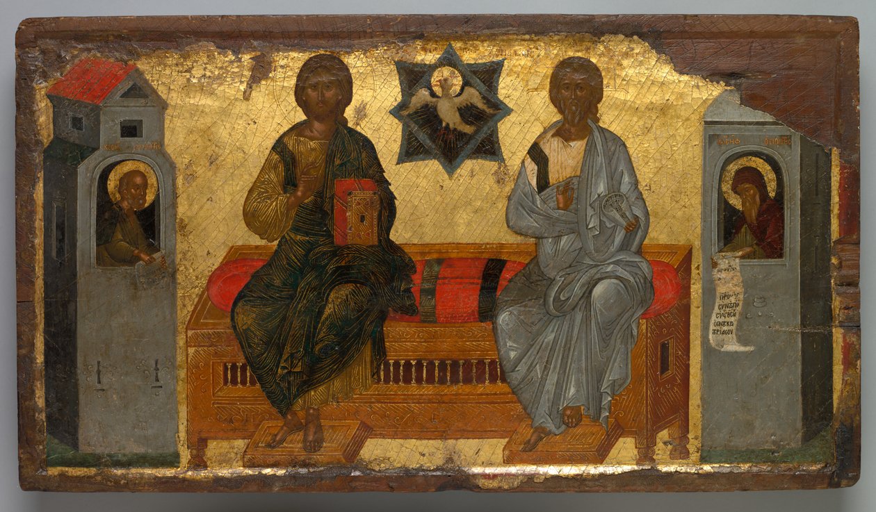 Ikona Trójcy Nowego Testamentu autorstwa Unknown artist
