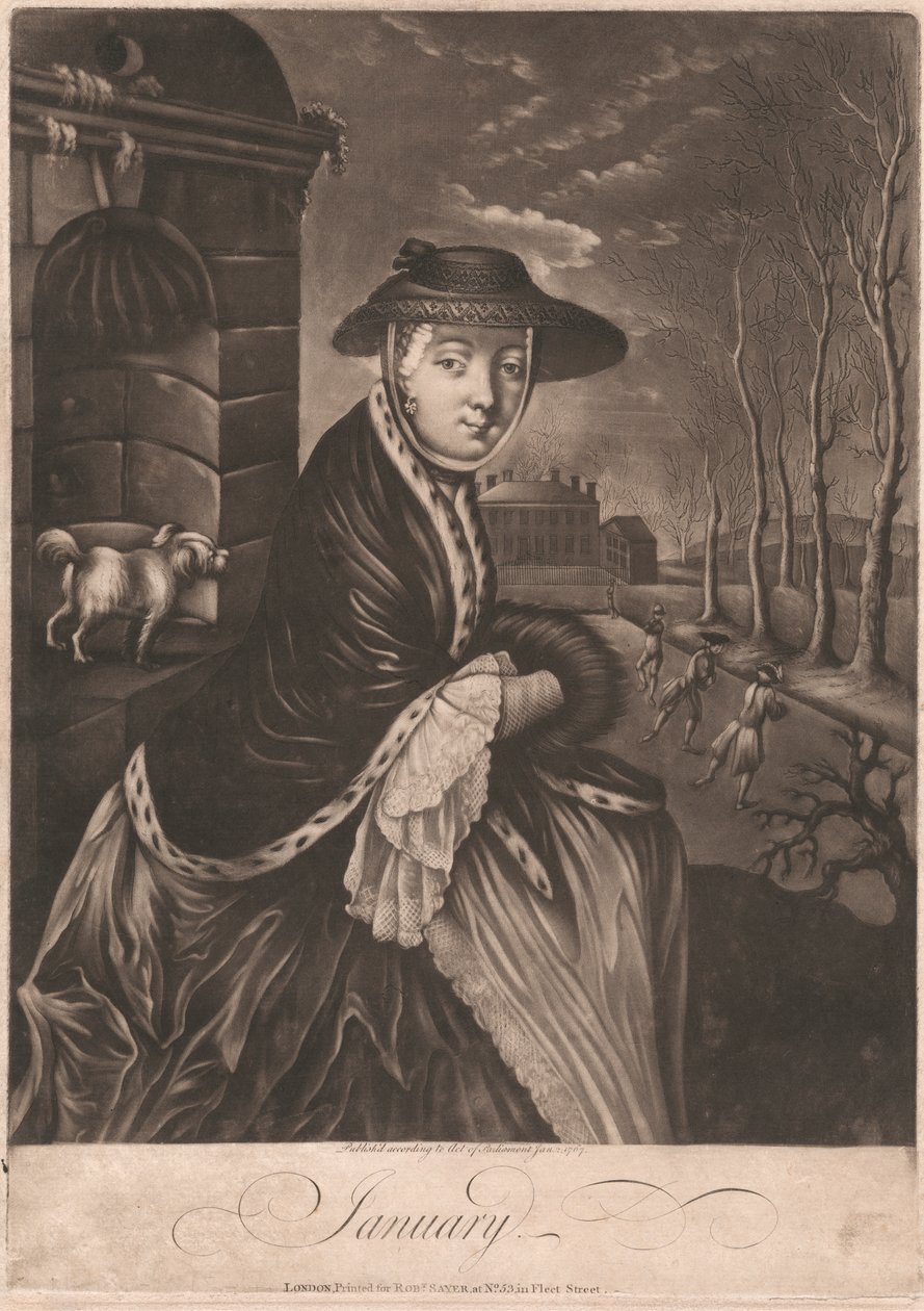 Styczeń autorstwa Unknown artist