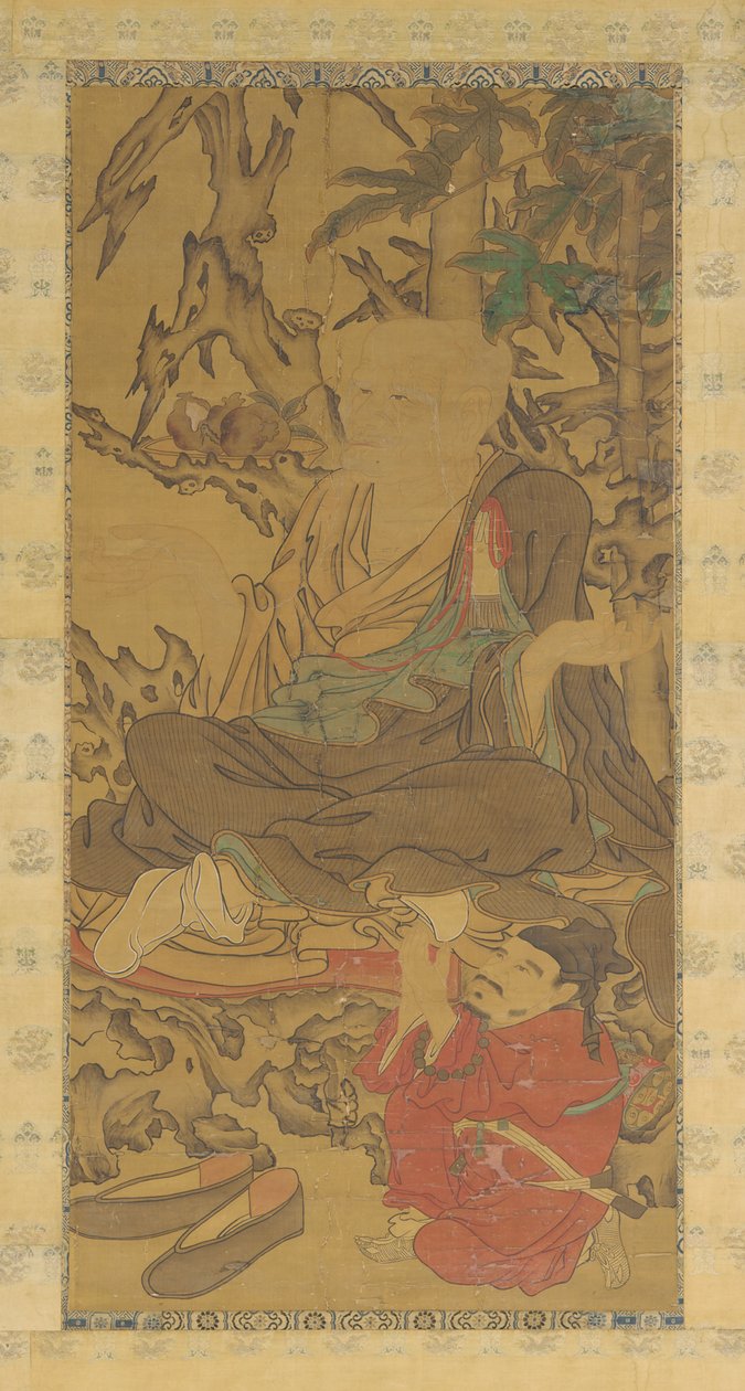 Luohan and Attendant autorstwa Unknown artist