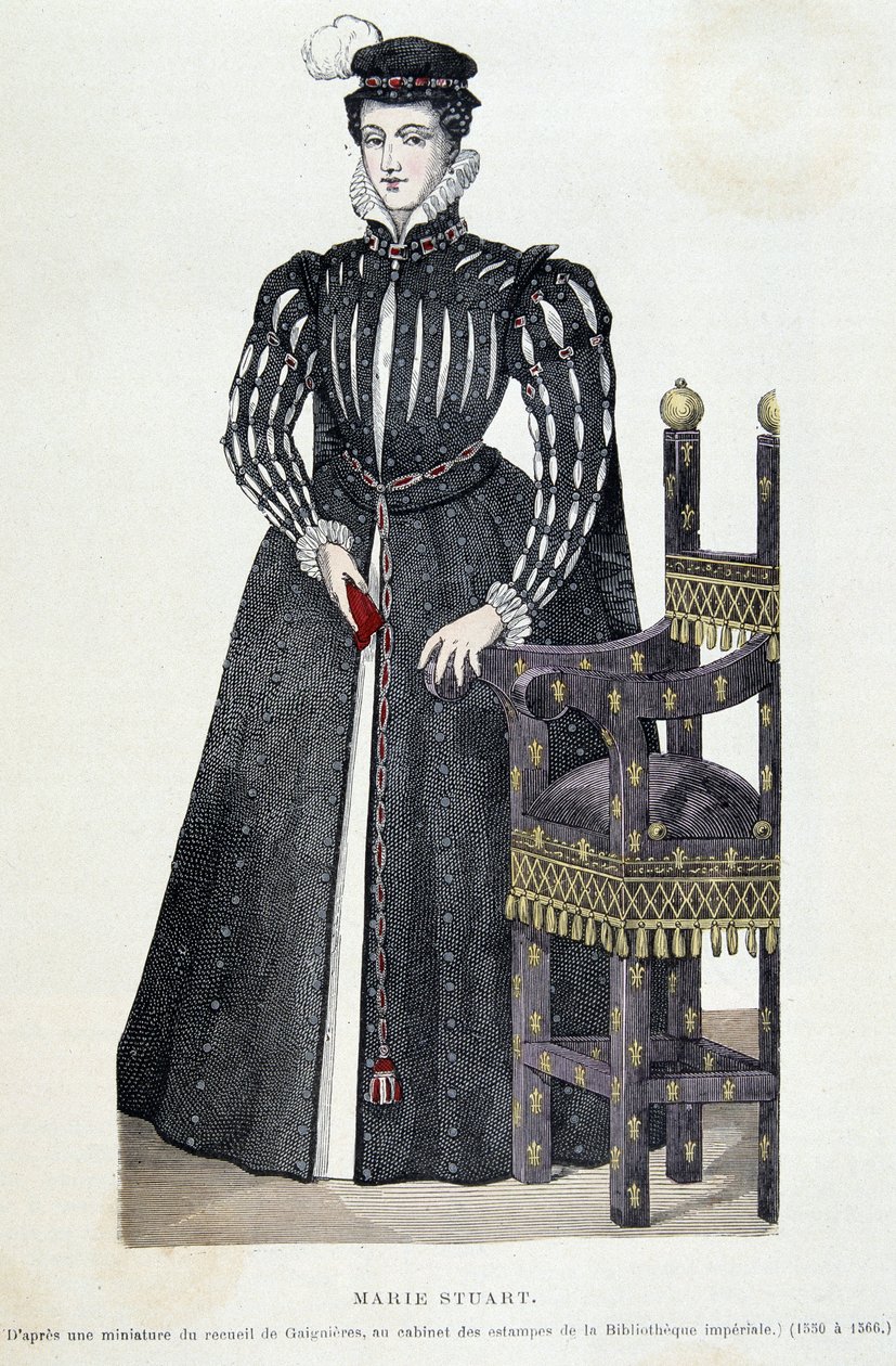 Marie Stuart - grawer autorstwa Unknown artist
