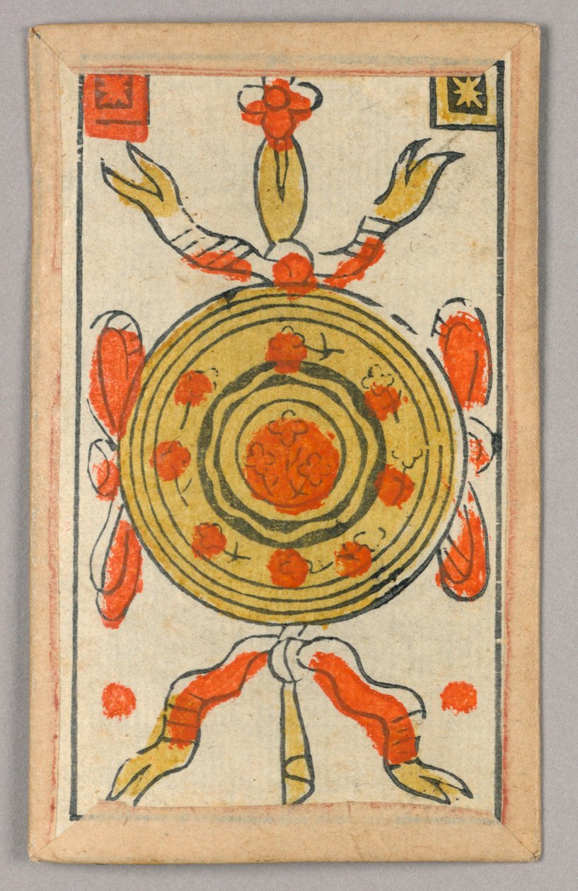 Karta do gry Minchiate (Tarot) autorstwa Unknown artist