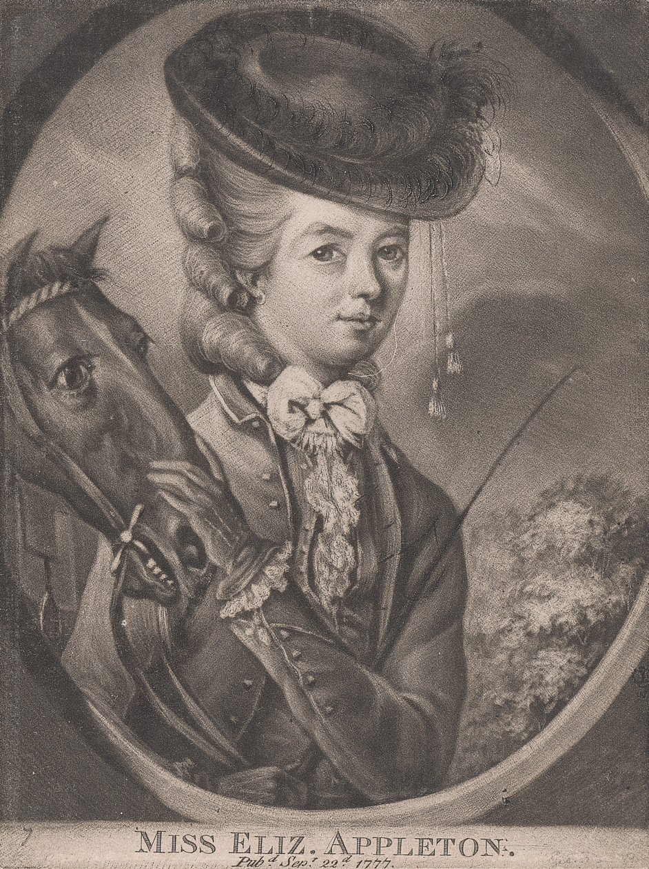 Panna Elżbieta Appleton autorstwa Unknown artist