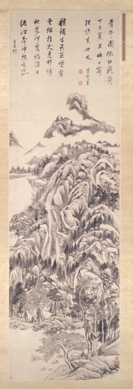Góra Qing autorstwa Unknown artist