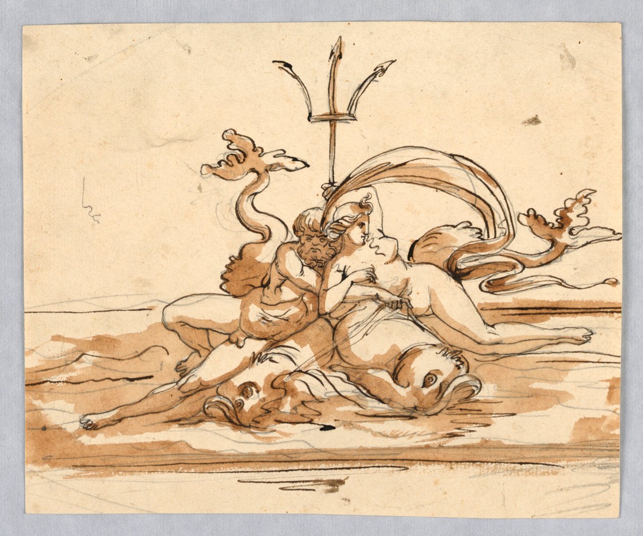 Neptun i Amfitryt autorstwa Unknown artist