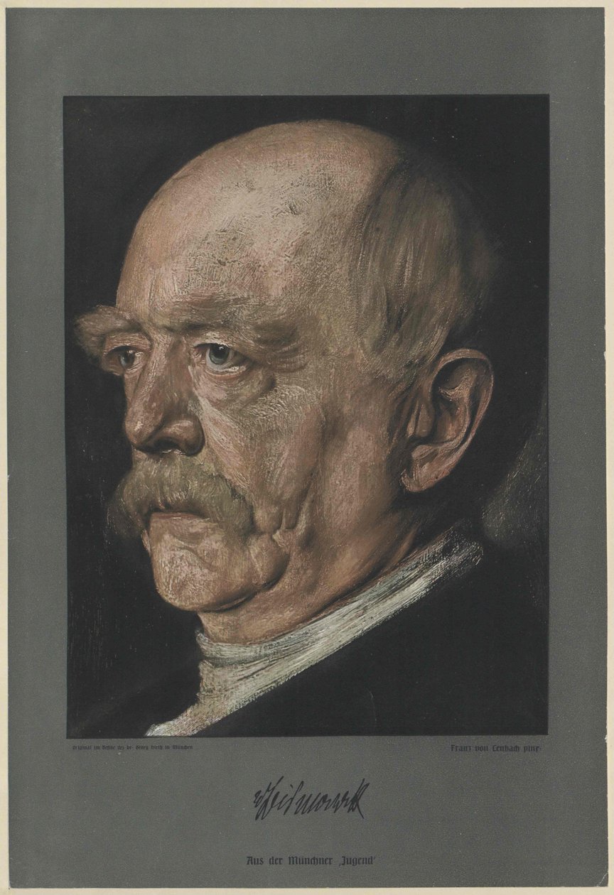 Otto hrabia Bismarck (druk) autorstwa Unknown artist