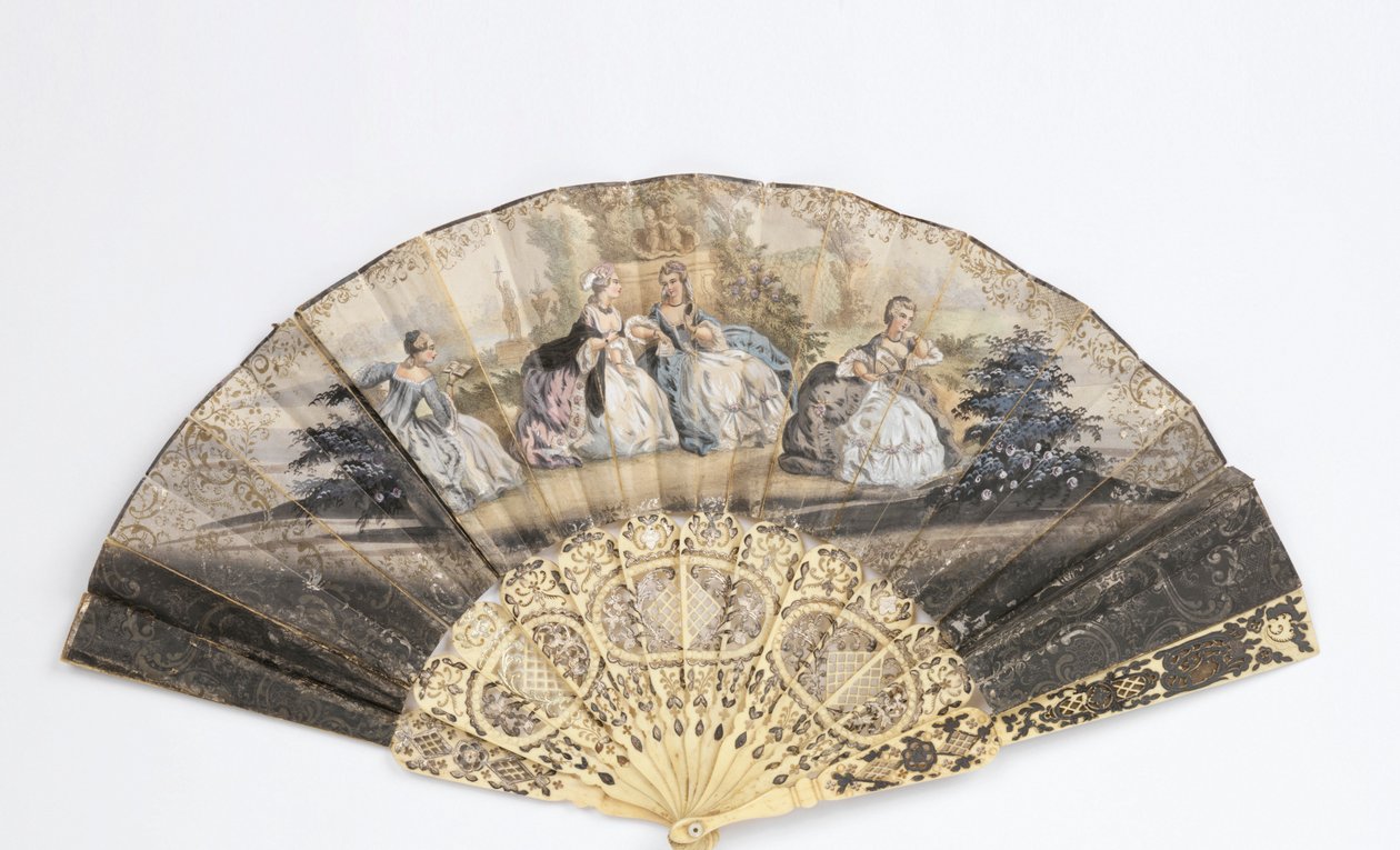Plisowany wentylator autorstwa Unknown artist