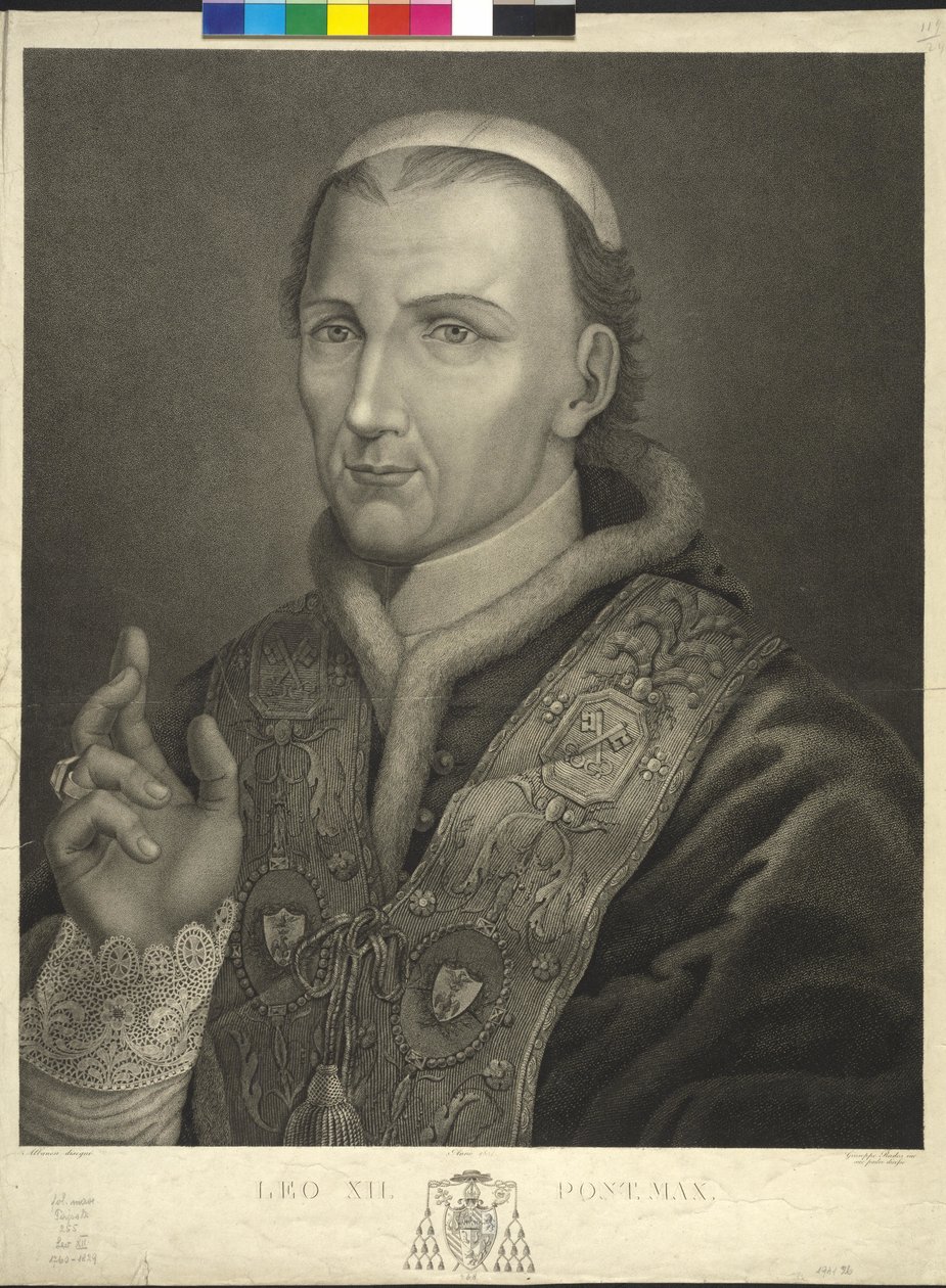 Papież Leon XII autorstwa Unknown artist