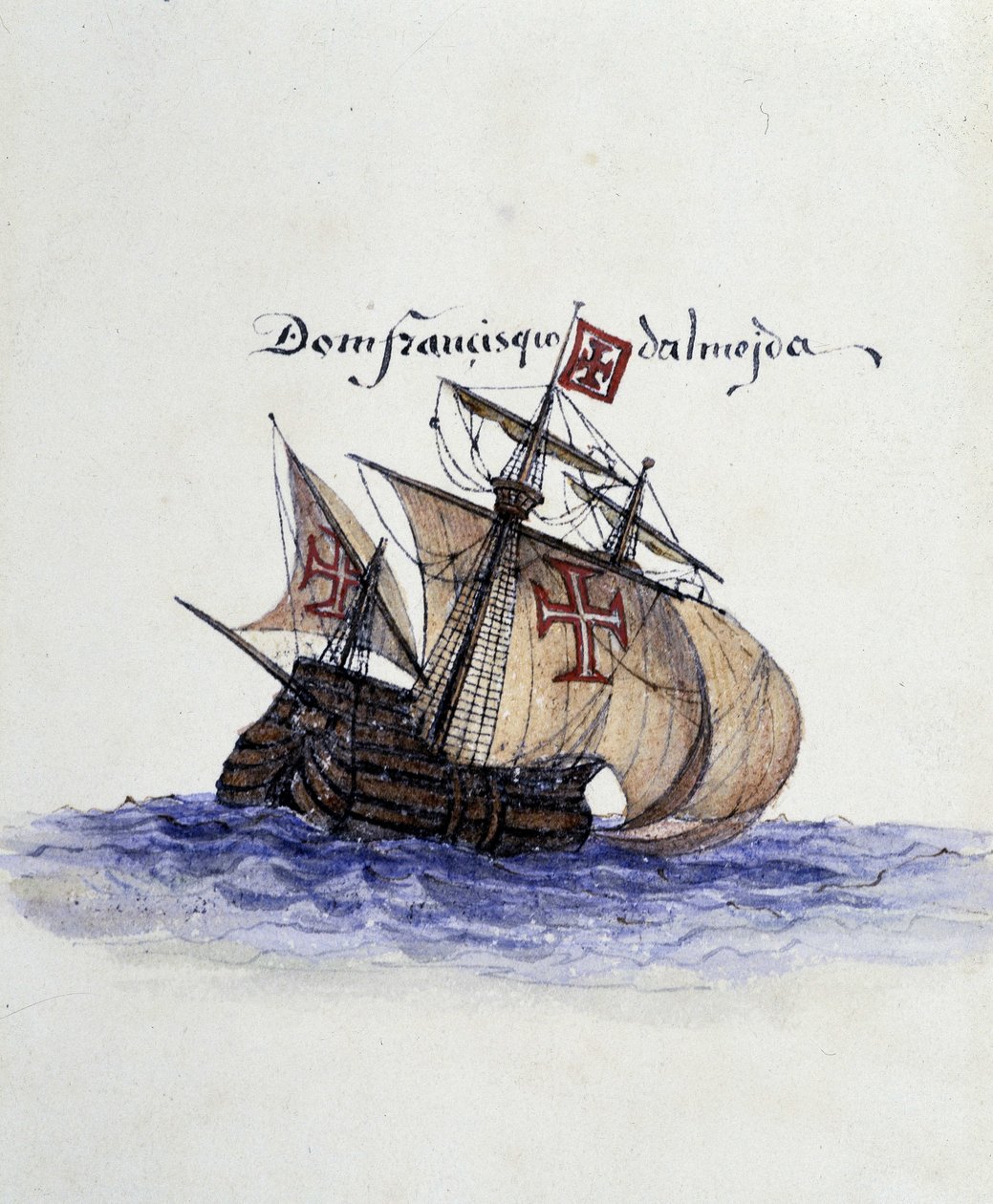 Portugalska karawela autorstwa Unknown artist