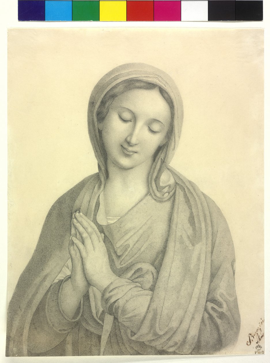 Modląca się Madonna autorstwa Unknown artist