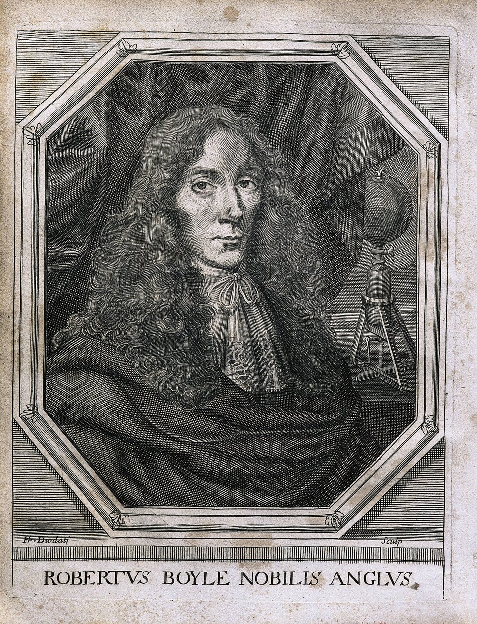 Robert Boyle autorstwa Unknown artist