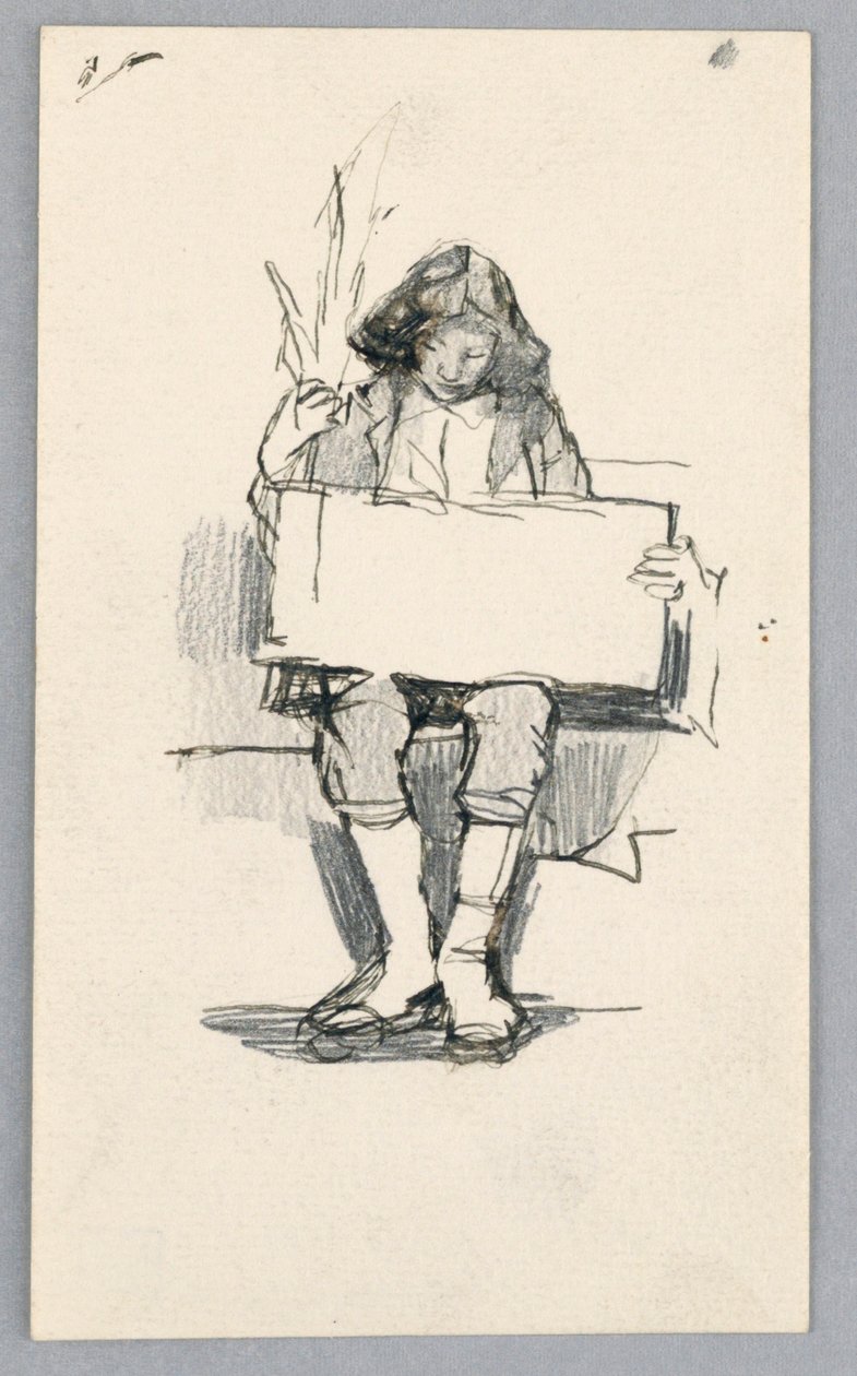 Studium młodego chłopca autorstwa Unknown artist