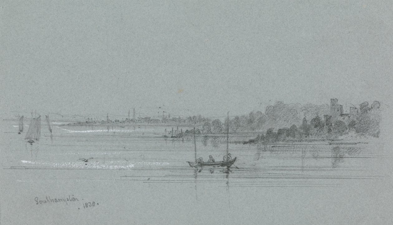 Port w Southampton autorstwa Unknown artist