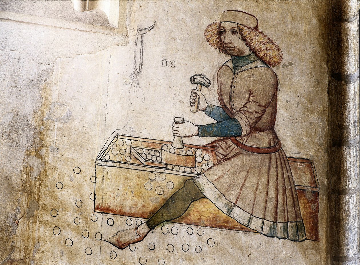 Bicie waluty autorstwa Unknown artist