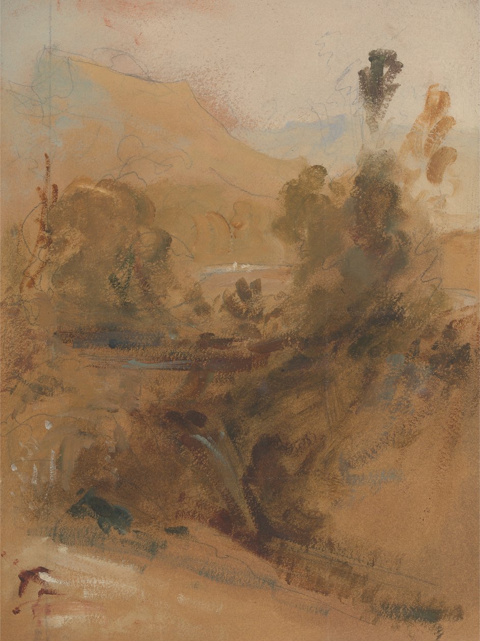 Pionowy krajobraz autorstwa Unknown artist
