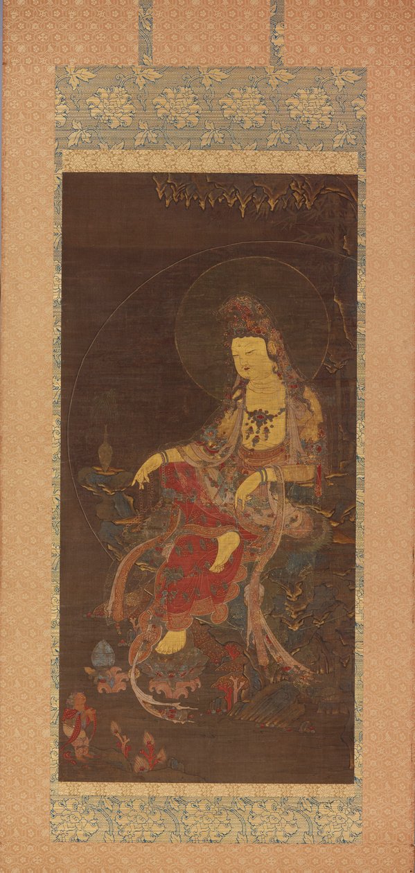 Awalokiteśwara Wodno-Księżycowa (bosal Suwol Gwaneum) autorstwa Unknown artist