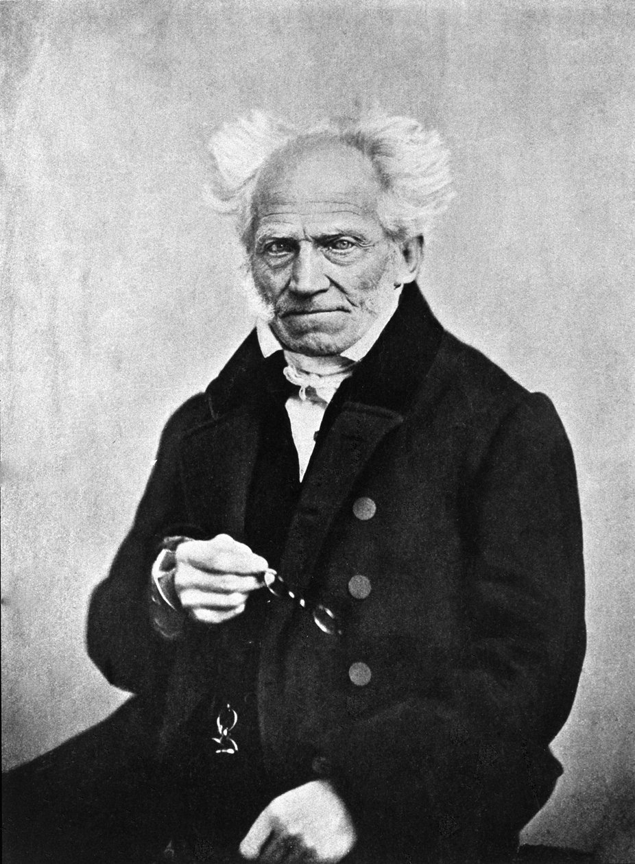 Arthur Schopenhauer (1788-1860), niemiecki filozof. autorstwa Unknown photographer
