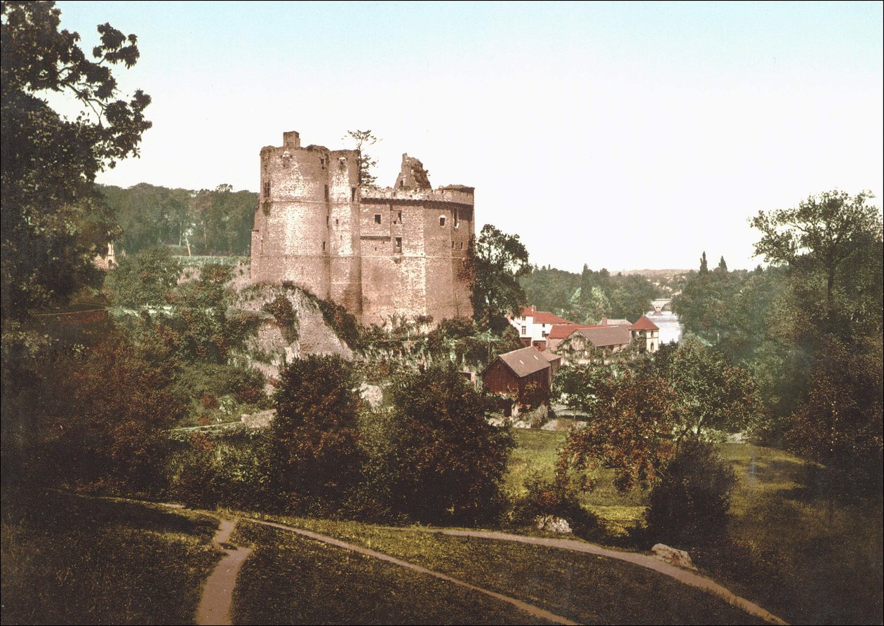 Clisson: Zamek - V. 1900 autorstwa Unknown photographer